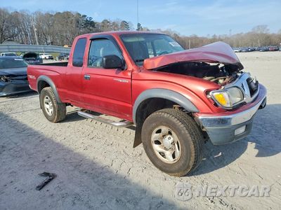 Czwarte zdjęcie samochodu z boku: 2003 TOYOTA TACOMA V6 VIN:5TEWN72N93Z249589 - miniatura