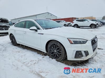 Czwarte zdjęcie samochodu z boku: 2020 AUDI A5 PROGRESSIV VIN:WAUFNCF55LA003181 - miniatura