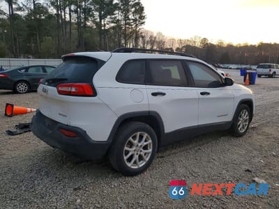 Trzecie zdjęcie samochodu z tyłu: 2016 JEEP CHEROKEE SPORT VIN:1C4PJLABXGW207421 - miniatura