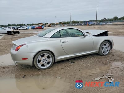 Trzecie zdjęcie samochodu z tyłu: 2003 LEXUS SC 430 BASE VIN:JTHFN48YX30048220 - miniatura