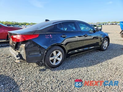 Trzecie zdjęcie samochodu z tyłu: 2015 KIA OPTIMA LX VIN:5XXGM4A78FG385076 - miniatura