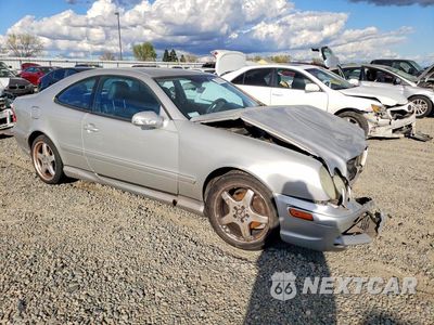 Czwarte zdjęcie samochodu z boku: 2000 MERCEDES-BENZ CLK 430 VIN:WDBLJ70G4YF129690 - miniatura