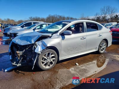 2013 NISSAN SENTRA S 3N1AB7AP7DL679358 - główne zdjęcie licytacji z USA - miniatura