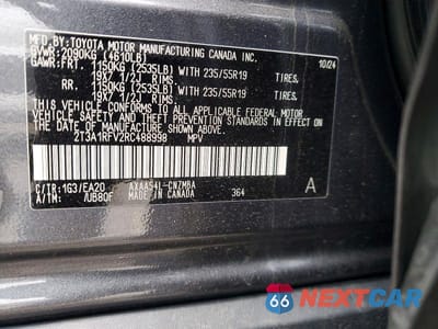 Zdjęcie 14 z 14 samochodu: 2024 TOYOTA RAV4 XLE PREMIUM VIN:2T3A1RFV2RC488998 - miniatura