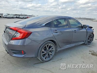 Trzecie zdjęcie samochodu z tyłu: 2019 HONDA CIVIC SPORT VIN:2HGFC2F84KH596465 - miniatura