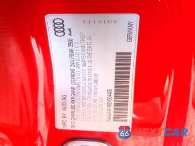 Zdjęcie 12 z 12 samochodu: 2014 AUDI A5 PRESTIGE VIN:WAUUFAFH8EN004405 - miniatura