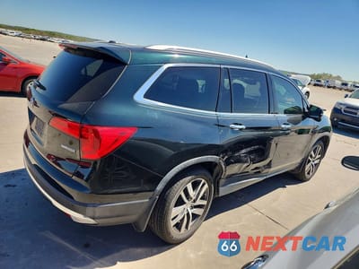 Trzecie zdjęcie samochodu z tyłu: 2017 HONDA PILOT TOURING VIN:5FNYF5H99HB029835 - miniatura