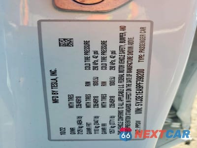 Zdjęcie 12 z 12 samochodu: 2023 TESLA MODEL 3 VIN:5YJ3E1EA9PF398200 - miniatura