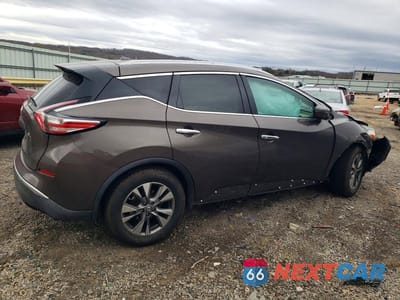 Trzecie zdjęcie samochodu z tyłu: 2016 NISSAN MURANO SL VIN:5N1AZ2MG6GN104272 - miniatura