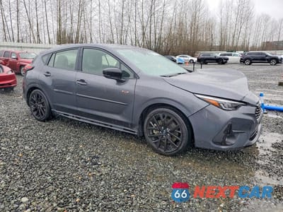 Czwarte zdjęcie samochodu z boku: 2025 SUBARU IMPREZA RS VIN:JF1GUHJC6S8337471 - miniatura