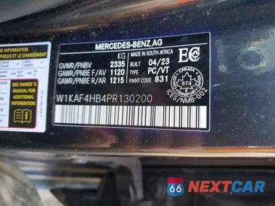 Zdjęcie 13 z 13 samochodu: 2023 MERCEDES-BENZ C 300 4MATIC VIN:W1KAF4HB4PR130200 - miniatura