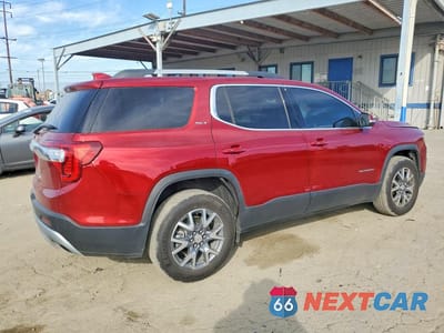 Trzecie zdjęcie samochodu z tyłu: 2023 GMC ACADIA SLT VIN:1GKKNML42PZ175232 - miniatura