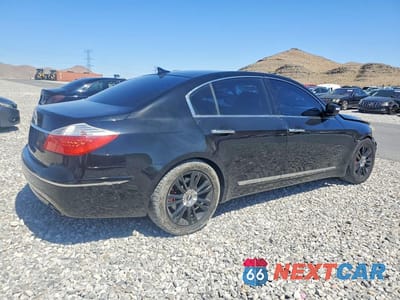 Trzecie zdjęcie samochodu z tyłu: 2009 HYUNDAI GENESIS 4.6L V8 VIN:KMHGC46F39U059697 - miniatura