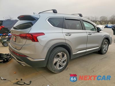 Trzecie zdjęcie samochodu z tyłu: 2021 HYUNDAI SANTA FE SEL VIN:5NMS24AJ5MH364115 - miniatura