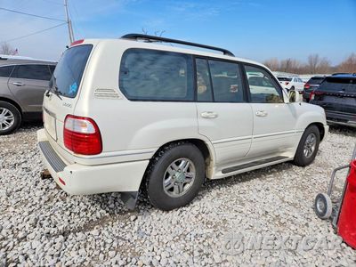 Trzecie zdjęcie samochodu z tyłu: 1999 LEXUS LX 470 BASE VIN:JT6HT00W7X0068988 - miniatura