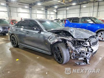Czwarte zdjęcie samochodu z boku: 2022 BMW 330XI VIN:3MW5R7J07N8C38862 - miniatura