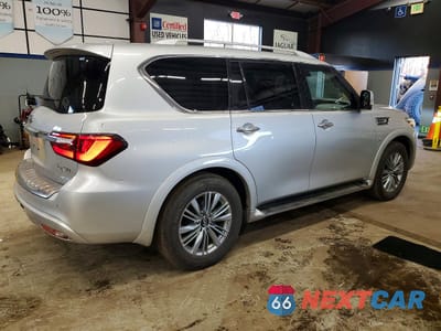 Trzecie zdjęcie samochodu z tyłu: 2020 INFINITI QX80 LUXE VIN:JN8AZ2NF7L9702467 - miniatura