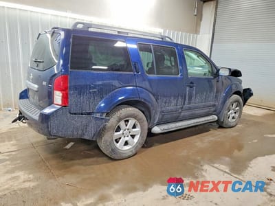 Trzecie zdjęcie samochodu z tyłu: 2010 NISSAN PATHFINDER S VIN:5N1AR1NB0AC622295 - miniatura
