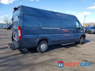 Trzecie zdjęcie samochodu z tyłu: 2020 RAM PROMASTER 3500 DELIVERY VAN VIN:3C6URVJG9LE128630 - miniatura
