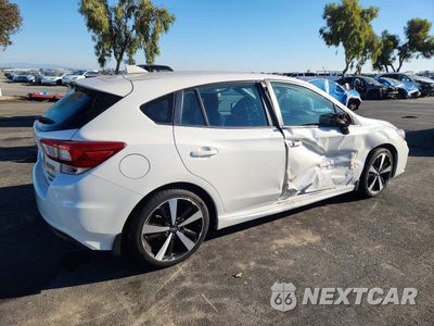 Trzecie zdjęcie samochodu z tyłu: 2019 SUBARU IMPREZA SPORT VIN:4S3GTAM67K3747283 - miniatura