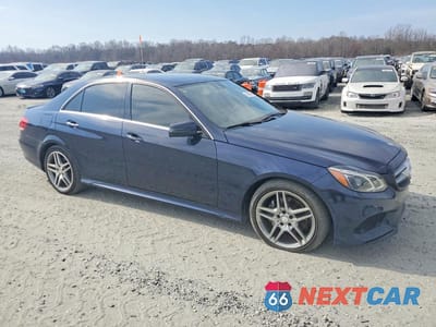 Czwarte zdjęcie samochodu z boku: 2016 MERCEDES-BENZ E 350 4MATIC VIN:WDDHF8JB8GB240904 - miniatura