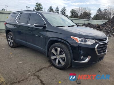 Czwarte zdjęcie samochodu z boku: 2020 CHEVROLET TRAVERSE LT VIN:1GNEVHKW0LJ302482 - miniatura