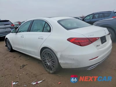 Drugie zdjęcie samochodu z przodu: 2022 MERCEDES-BENZ C 300 4MATIC VIN:W1KAF4HB0NR042502 - miniatura