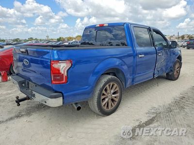 Trzecie zdjęcie samochodu z tyłu: 2017 FORD F150 SUPERCREW VIN:1FTEW1CP0HFB99790 - miniatura