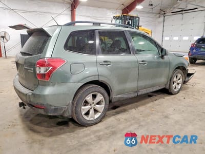 Trzecie zdjęcie samochodu z tyłu: 2014 SUBARU FORESTER 2.5I LIMITED VIN:JF2SJAJC9EH481476 - miniatura