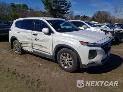Czwarte zdjęcie samochodu z boku: 2020 HYUNDAI SANTA FE SEL VIN:5NMS3CAD1LH145135 - miniatura