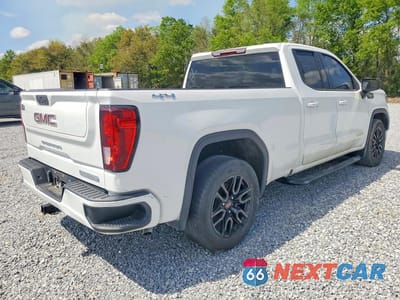 Trzecie zdjęcie samochodu z tyłu: 2021 GMC SIERRA K1500 ELEVATION VIN:1GTR9CED4MZ406438 - miniatura