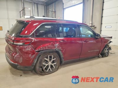 Trzecie zdjęcie samochodu z tyłu: 2024 JEEP GRAND CHEROKEE LIMITED VIN:1C4RJHBG3RC123378 - miniatura