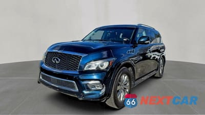 Drugie zdjęcie samochodu z przodu: 2017 INFINITI QX80 BASE VIN:JN8AZ2NEXH9153801 - miniatura