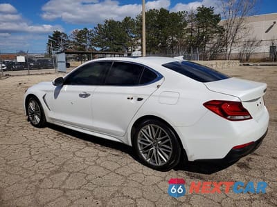 Drugie zdjęcie samochodu z przodu: 2020 GENESIS G70 2.0T VIN:KMTG34LA3LU063190 - miniatura