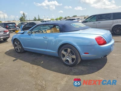 Drugie zdjęcie samochodu z przodu: 2008 BENTLEY CONTINENTAL GTC VIN:SCBDR33W18C053330 - miniatura