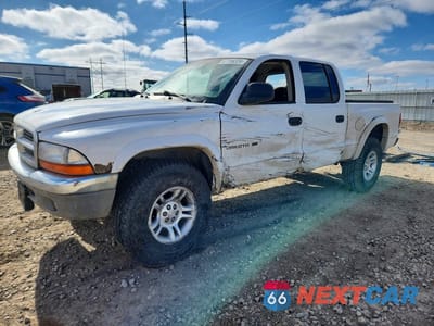 2002 DODGE DAKOTA QUAD SLT 1B7HG48N22S616926 - główne zdjęcie licytacji z USA - miniatura