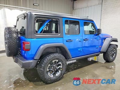Trzecie zdjęcie samochodu z tyłu: 2026 JEEP WRANGLER RUBICON VIN:1C4PJXFG6TW263703 - miniatura