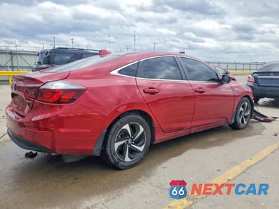 Trzecie zdjęcie samochodu z tyłu: 2022 HONDA INSIGHT EX VIN:19XZE4F52NE004164 - miniatura