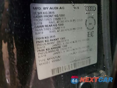 Zdjęcie 13 z 13 samochodu: 2025 AUDI Q5 PREMIUM VIN:WA11AAGU3S2024942 - miniatura