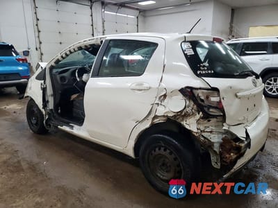 Drugie zdjęcie samochodu z przodu: 2015 TOYOTA YARIS 5-DOOR L VIN:VNKKTUD39FA036436 - miniatura