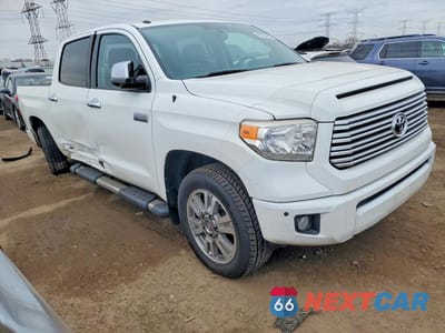 Czwarte zdjęcie samochodu z boku: 2017 TOYOTA TUNDRA PLATINUM VIN:5TFAW5F17HX648034 - miniatura