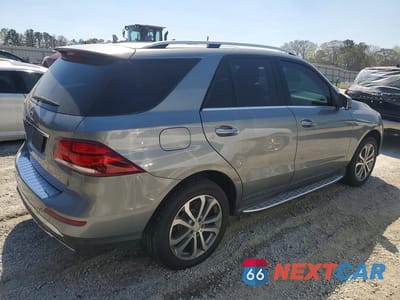 Trzecie zdjęcie samochodu z tyłu: 2016 MERCEDES-BENZ GLE 350 VIN:4JGDA5JB7GA652450 - miniatura