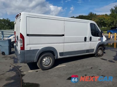Trzecie zdjęcie samochodu z tyłu: 2015 RAM PROMASTER 1500 1500 STANDARD VIN:3C6TRVAG8FE520028 - miniatura