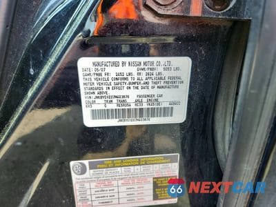 Zdjęcie 12 z 12 samochodu: 2007 INFINITI M45 BASE VIN:JNKBY01E07M403876 - miniatura