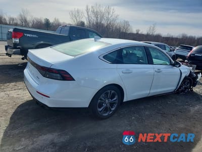 Trzecie zdjęcie samochodu z tyłu: 2025 HONDA ACCORD HYBRID EXL VIN:1HGCY2F6XSA042526 - miniatura