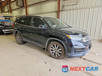 Czwarte zdjęcie samochodu z boku: 2020 HONDA PILOT EX VIN:5FNYF6H36LB024893 - miniatura