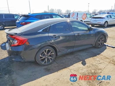 Trzecie zdjęcie samochodu z tyłu: 2020 HONDA CIVIC SPORT VIN:2HGFC2F8XLH521142 - miniatura