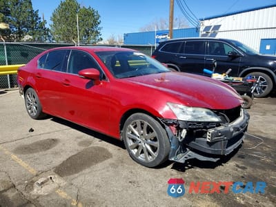 Czwarte zdjęcie samochodu z boku: 2013 LEXUS GS 350 BASE VIN:JTHCE1BLXD5001613 - miniatura