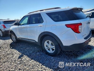Drugie zdjęcie samochodu z przodu: 2020 FORD EXPLORER XLT VIN:1FMSK8DH5LGB91312 - miniatura