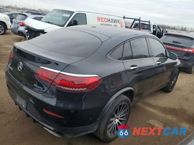 Trzecie zdjęcie samochodu z tyłu: 2022 MERCEDES-BENZ GLC COUPE 300 4MATIC VIN:W1N0J8EB7NG049547 - miniatura